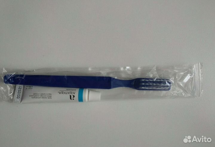 Одноразовый набор зубная щетка+паста