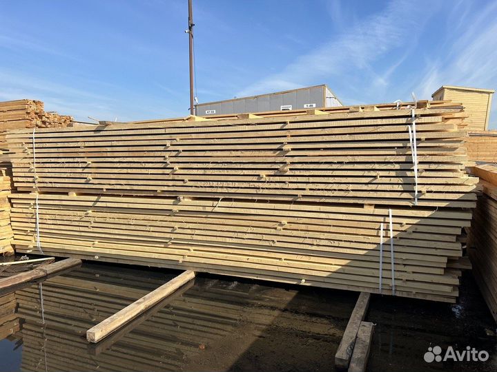 Доска обрезная 50х150х6000 ГОСТ