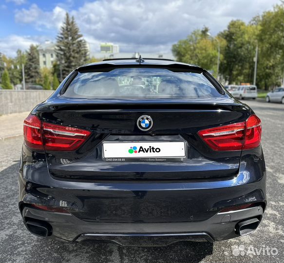 BMW X6 3.0 AT, 2018, 83 000 км