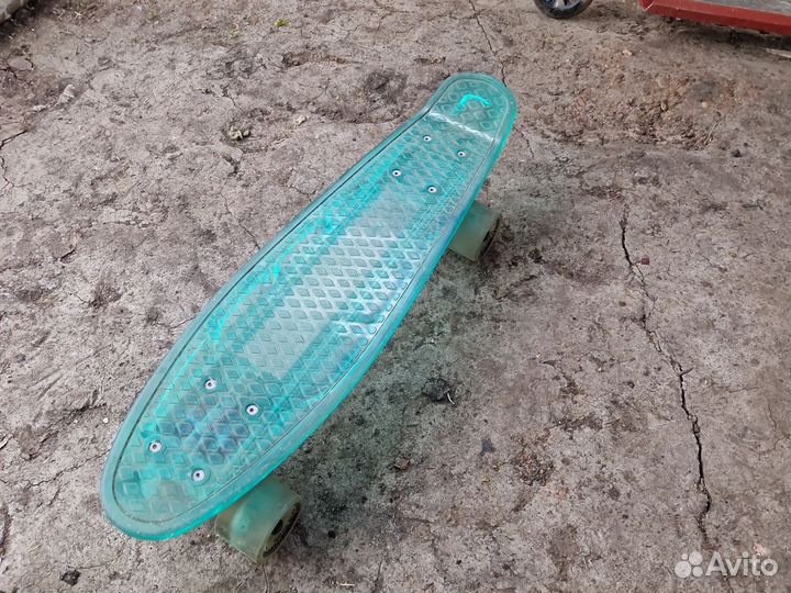 Пенни борд светящийся