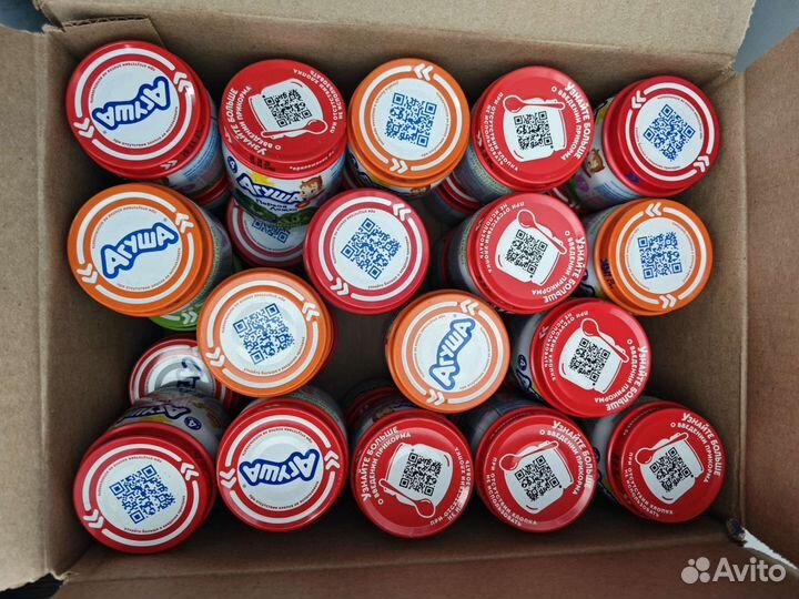 Детское питание пюре овощное и мясное