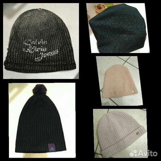 Шапки женские Mike Ambaroff,Ferz,Adidas