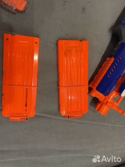 Nerf elite hyperfire, elite rapidstrike (ориг)