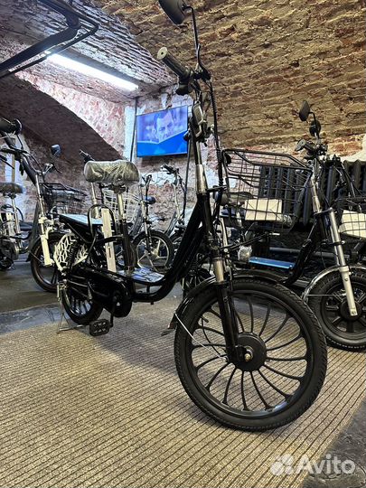 Электровелосипед, колхозник