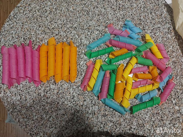 Бигуди мягкие спирали