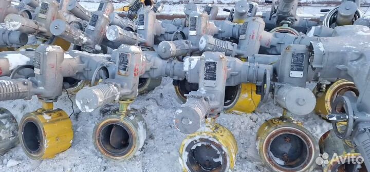 Задвижки чугунные под электропривод