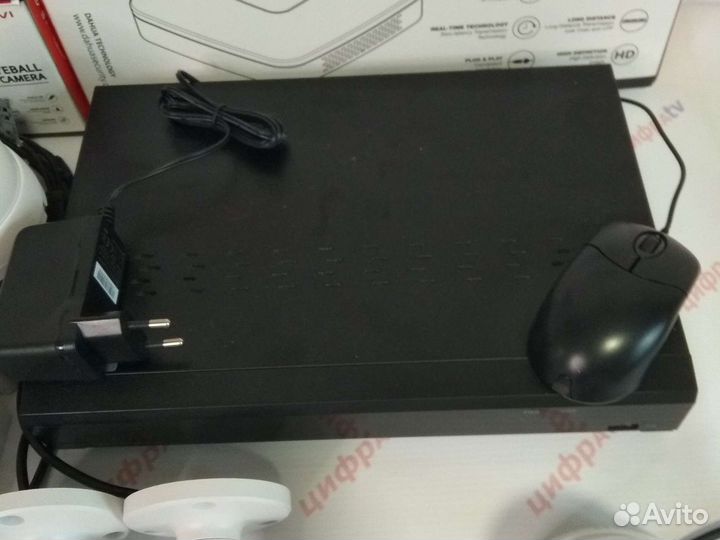 19 камер Видеонаблюдения 4Мп регистратор Dahua гиб