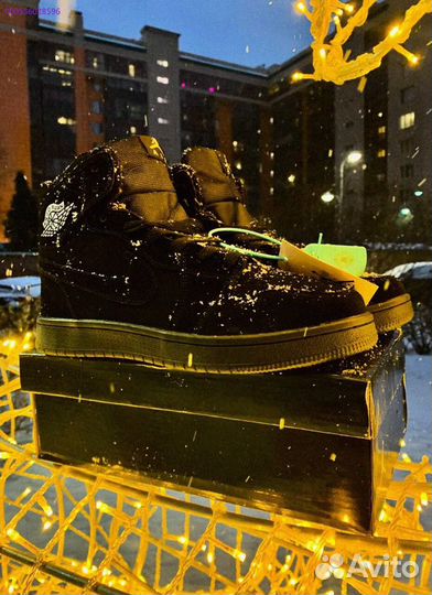 Кроссовки Nike Air Jordan тёплые (Арт.75330)