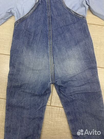Одежда для мальчика 80-86 пакетом джинсы рубашки