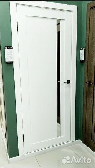 Дверь межкомнатная «Стайл Лайн» Аляска белый