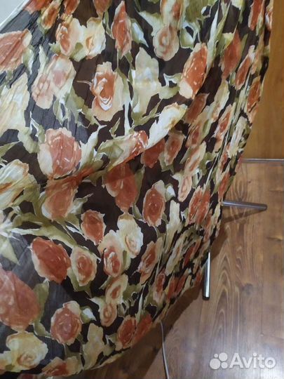 Ткань отрез креп-шифон