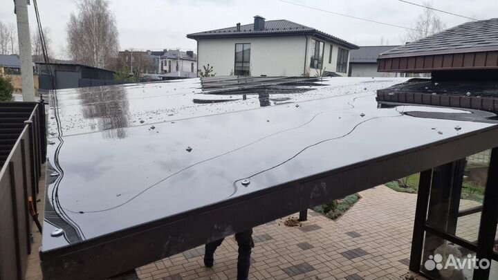 Навесы из поликарбоната монолитного