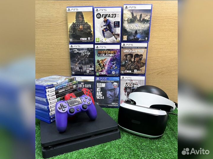 Аренда прокат игровых приставок PS5 PS4 VR Xbox