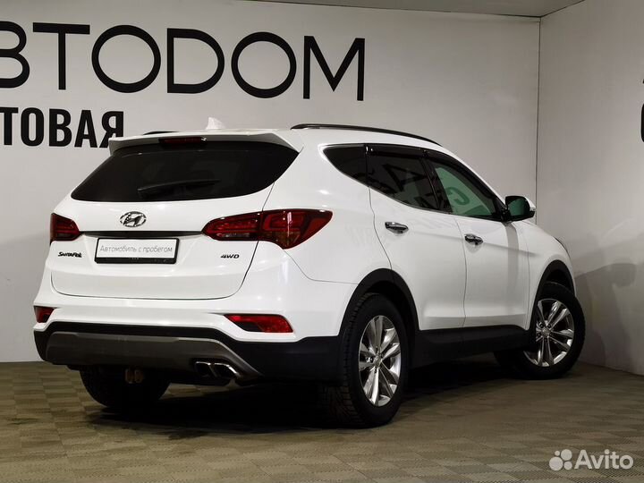Hyundai Santa Fe 2.4 AT, 2018, 118 000 км