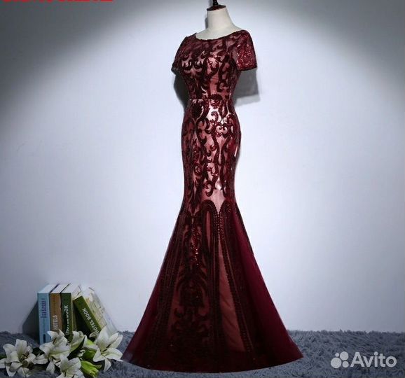 Вечернее платье в пол 42 44