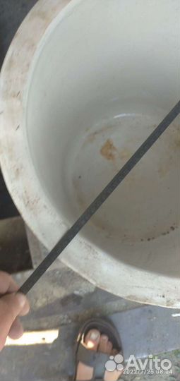 Большой керамический горшок 46/44