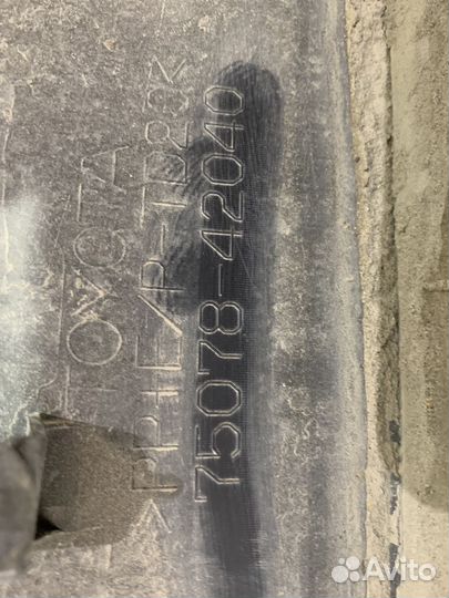 Накладка двери Toyota Rav4 7507842040 50, задняя