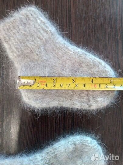 Носки детские из собачьей шерсти