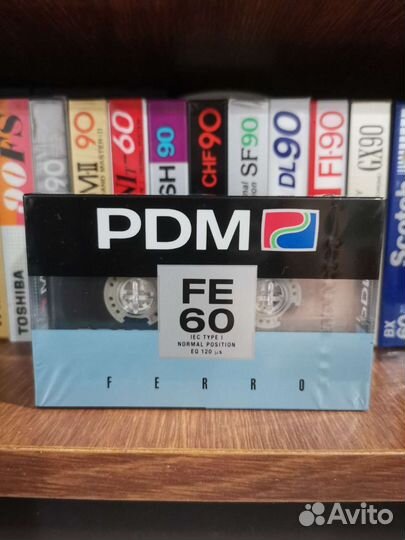 Аудиокассета новая PDM