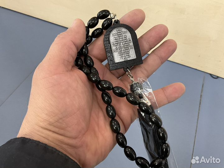Иконка кулон четки крестик