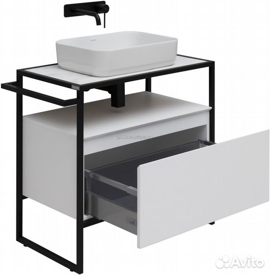 Allen Brau Priority 1.31002.WM Тумба под раковину, белая матовая