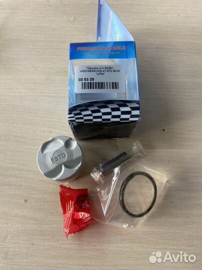 Поршень Yamaha jog SA 36j/vino/gear 38.00