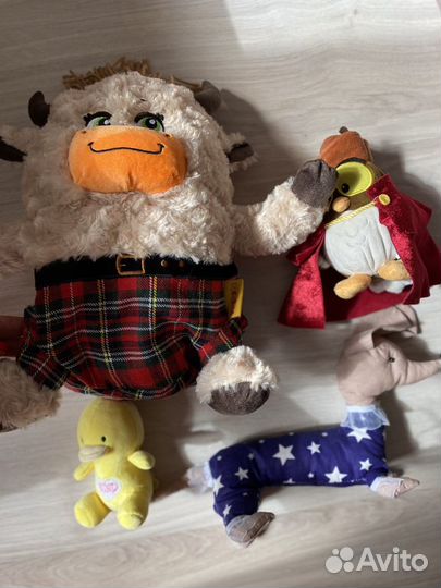 Игрушки мягкие в идеальном состоянии