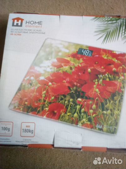 Весы напольные электронные 180 кг