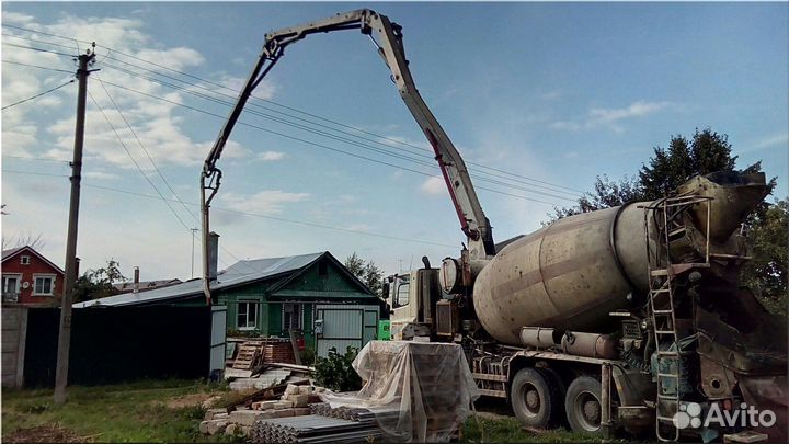 Бетон с доставкой от 1 куб