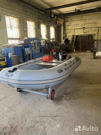 Лодка Кайман N-400 с мртором mercury 15 4х тактный