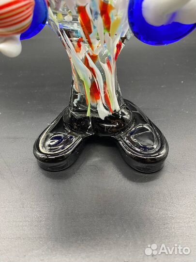 Клоун статуэтка муранское стекло