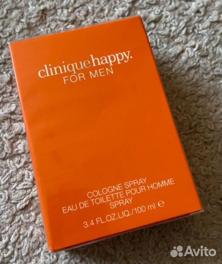 Clinique happy for men cologne spray