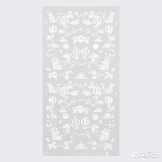 Пакет подарочный прозрачный 20 на 40 см