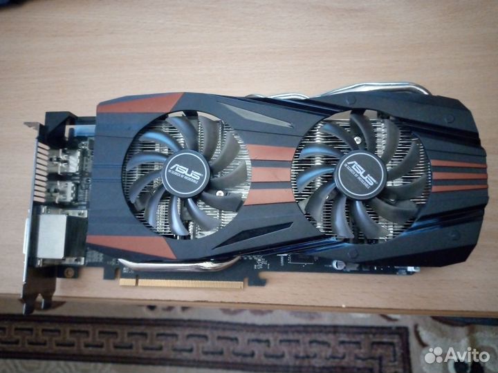 Видеокарта asus R9 270 DC2T 4GB DDR5 256