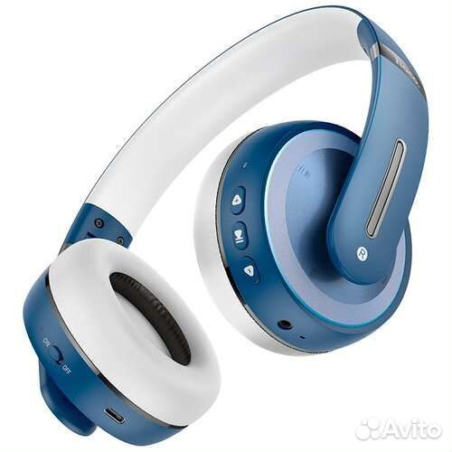 Наушники беспроводные с микрофоном Hoco W34