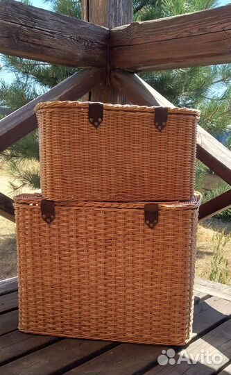 Корзина для хранения плетеная