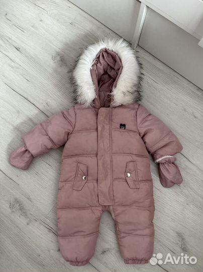 Зимний комбинезон для девочки