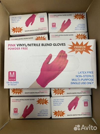 Перчатки wally plastic нитриловые неопудренные