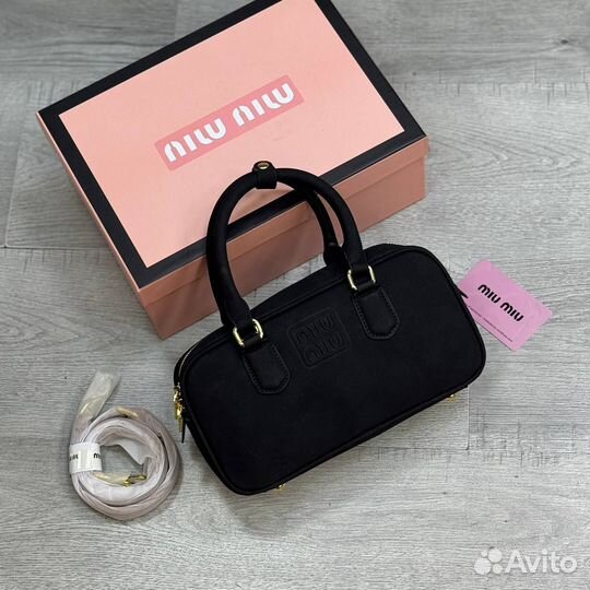 Сумка miu miu замша новая коллекция