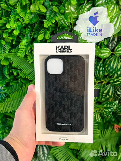Чехол Karl Lagerfeld для iPhone 13 Black (7152)
