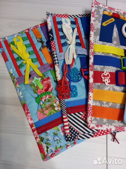 Тактильная обучающая доска по Монтессори