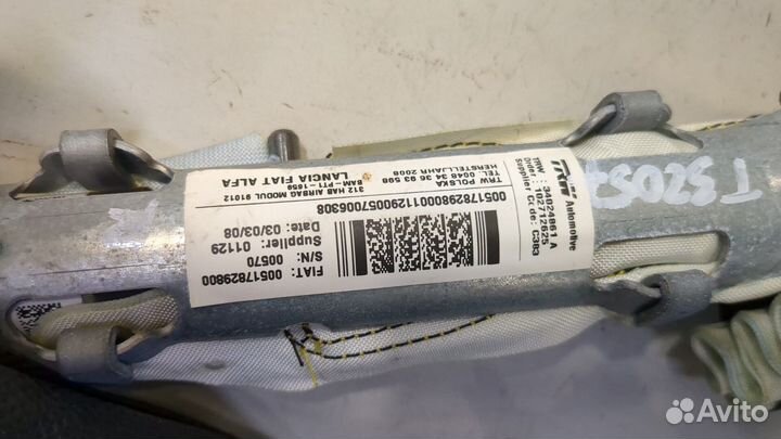 Подушка безопасности боковая Fiat 500 2007, 2008