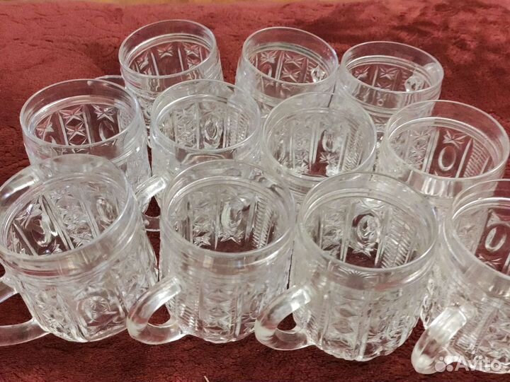 Хрустальные бокалы СССР