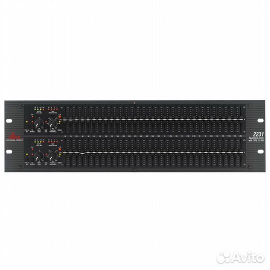 DBX 2231 31-полосный графический эквалайзер 2 кан