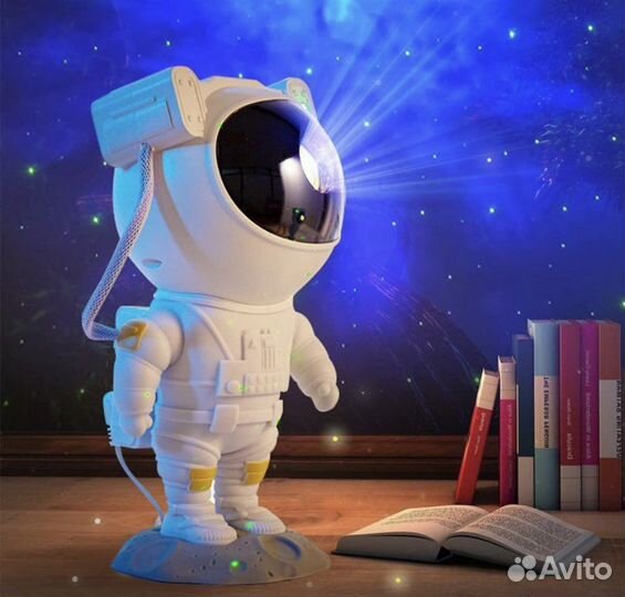 Ночник проектор звездного неба астронавт