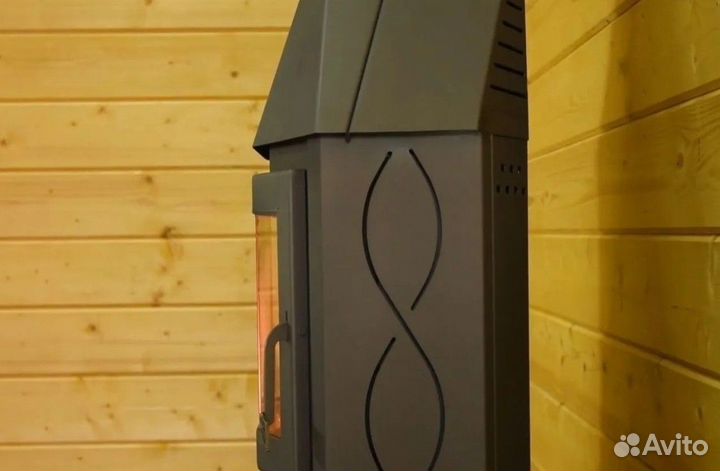 Печь камин (угловая)