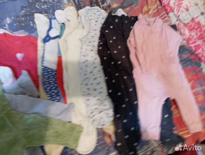 Вещи детские для новорожденного 62-68 пакетом