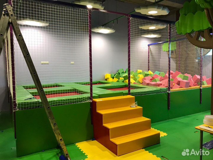 Батутная арена ба-6, детская игровая зона