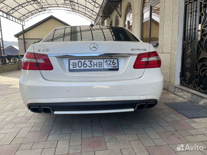 Обвес w212 Mercedes E63 AMG дорестайлинг