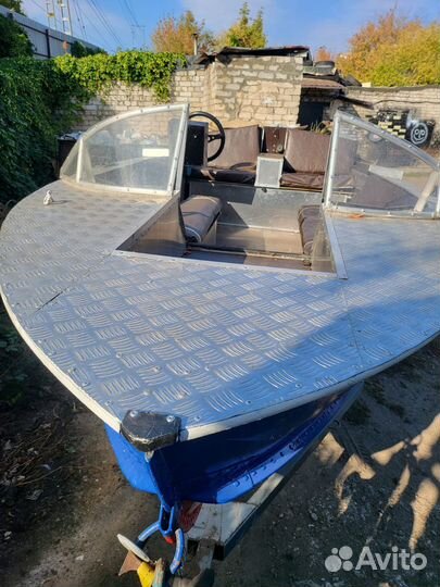 Моторная лодка прогресс 4 водомёт